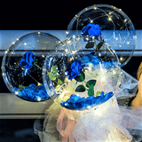 LED Balloon Rose Bouquet - Madeofrose Blue-7PCS-65-OFF