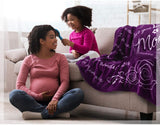 I Love You Mom Blanket -
