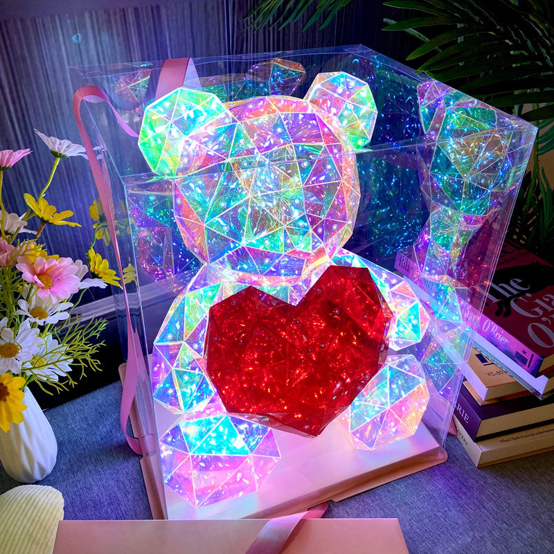 Cyber Galaxy LED Bear: The Ultimate Gift for Light Lovers and Dream Chasers