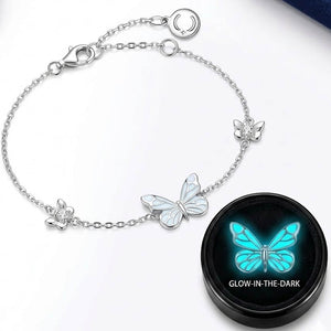 Limited Edition 2026 Luminous Dream Blue Butterfly Bracelet