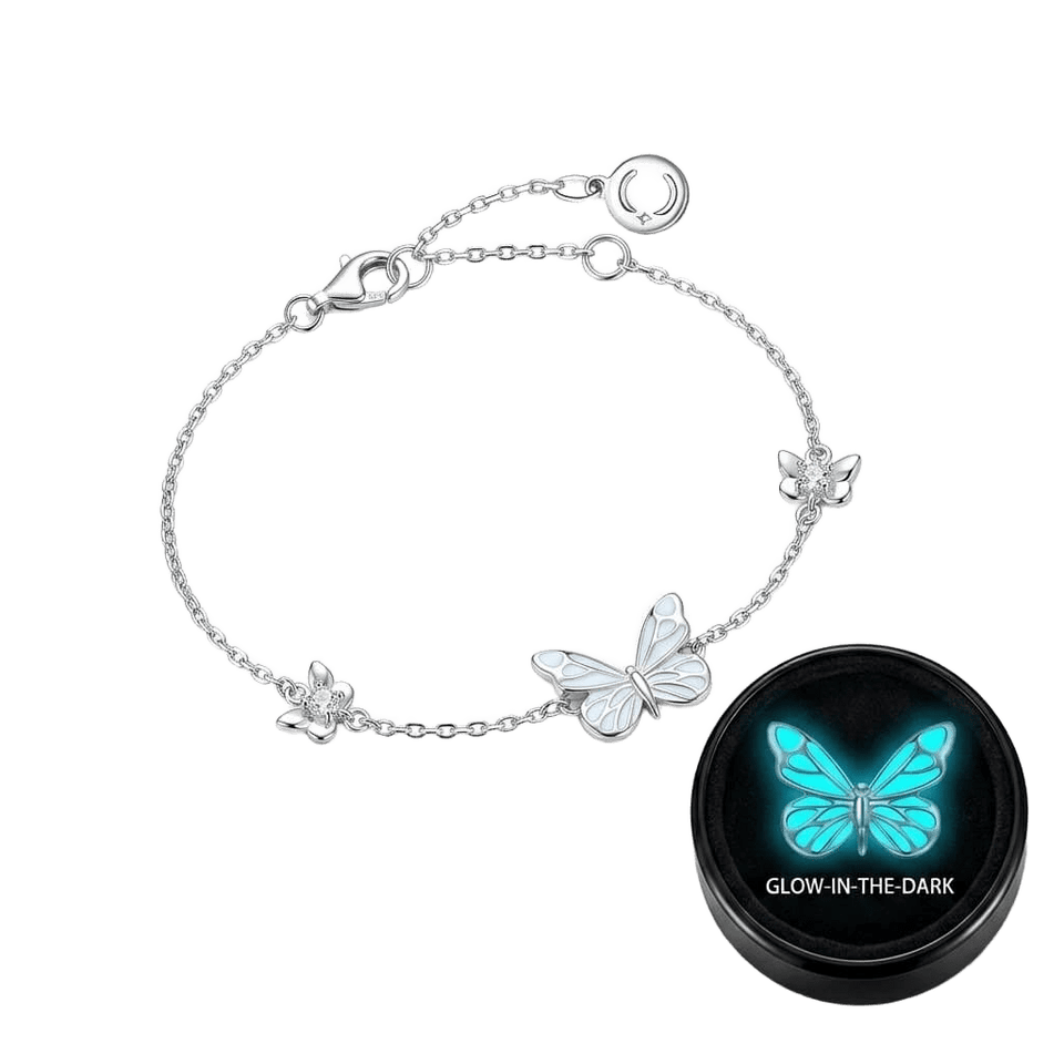 Limited Edition 2026 Luminous Dream Blue Butterfly Bracelet