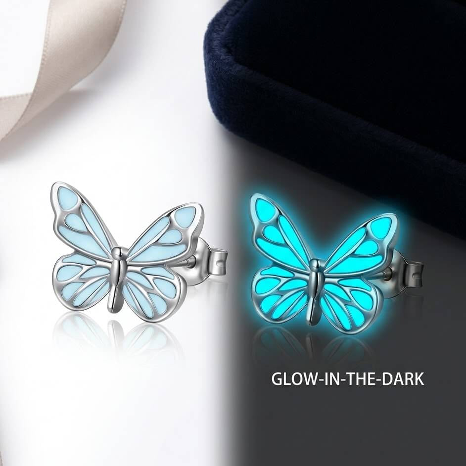 Limited Edition 2026 Luminous Dream Blue Butterfly Earrings