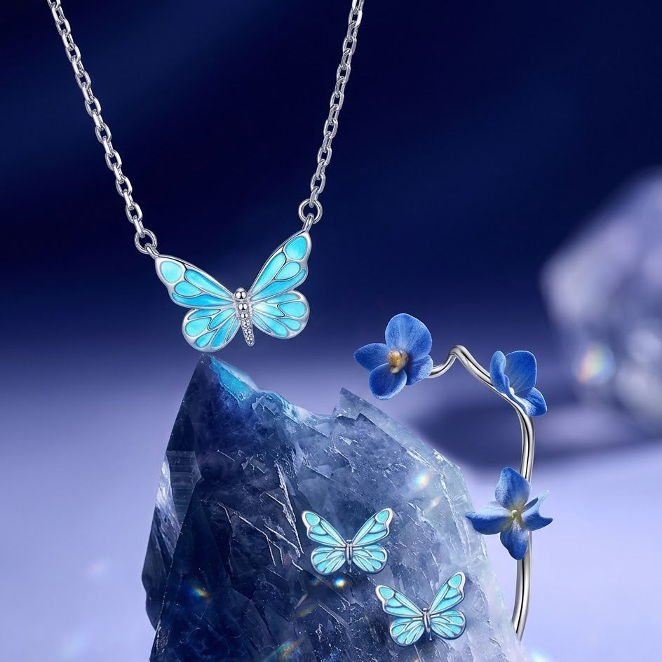 Limited Edition 2026 Luminous Dream Blue Butterfly bracelet