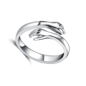 Hug Ring Silver