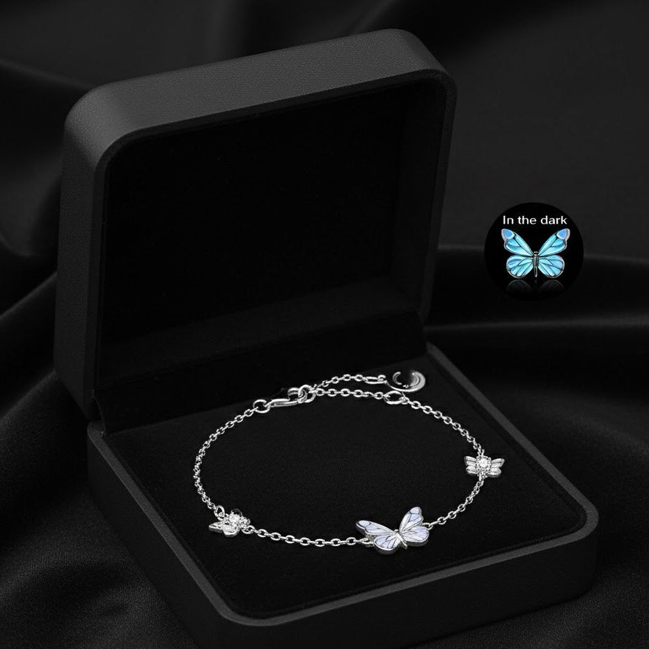 Limited Edition 2026 Luminous Dream Blue Butterfly Bracelet