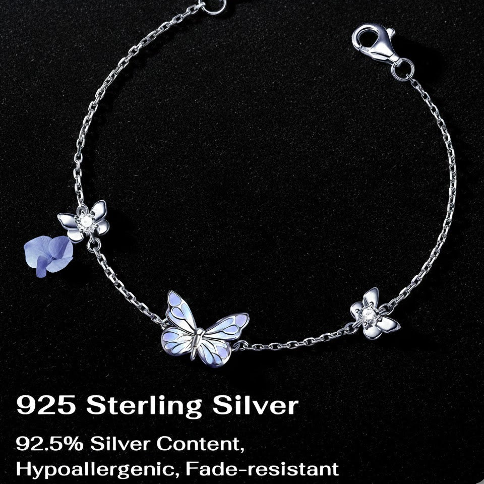 Limited Edition 2026 Luminous Dream Blue Butterfly Bracelet