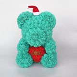 Christmas Luxury Rose Bear - Madeofrose